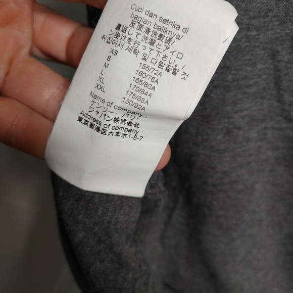 KENZO Graphic Print Cropped Tee M - Picture 7 of 10